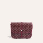 Goyard Belvedere MM Bag Burgundy - Image 2